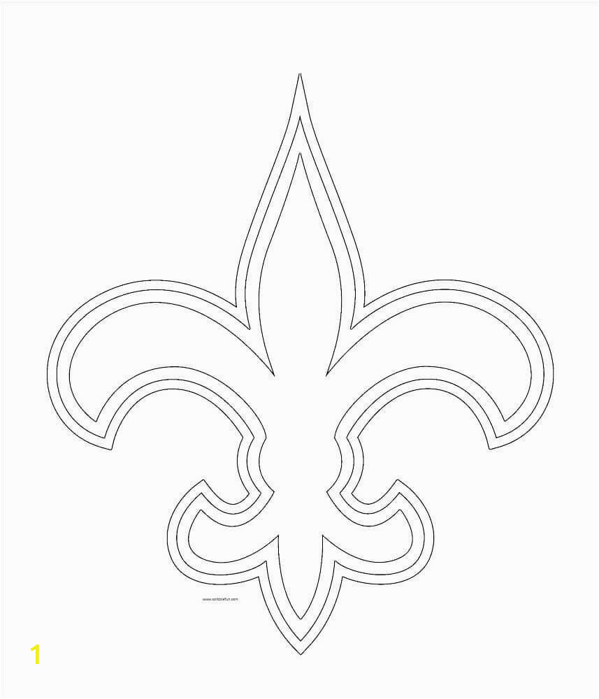 New orleans Saints Logo Coloring Pages New orleans Saints Logo Coloring Pages Sketch Coloring Page