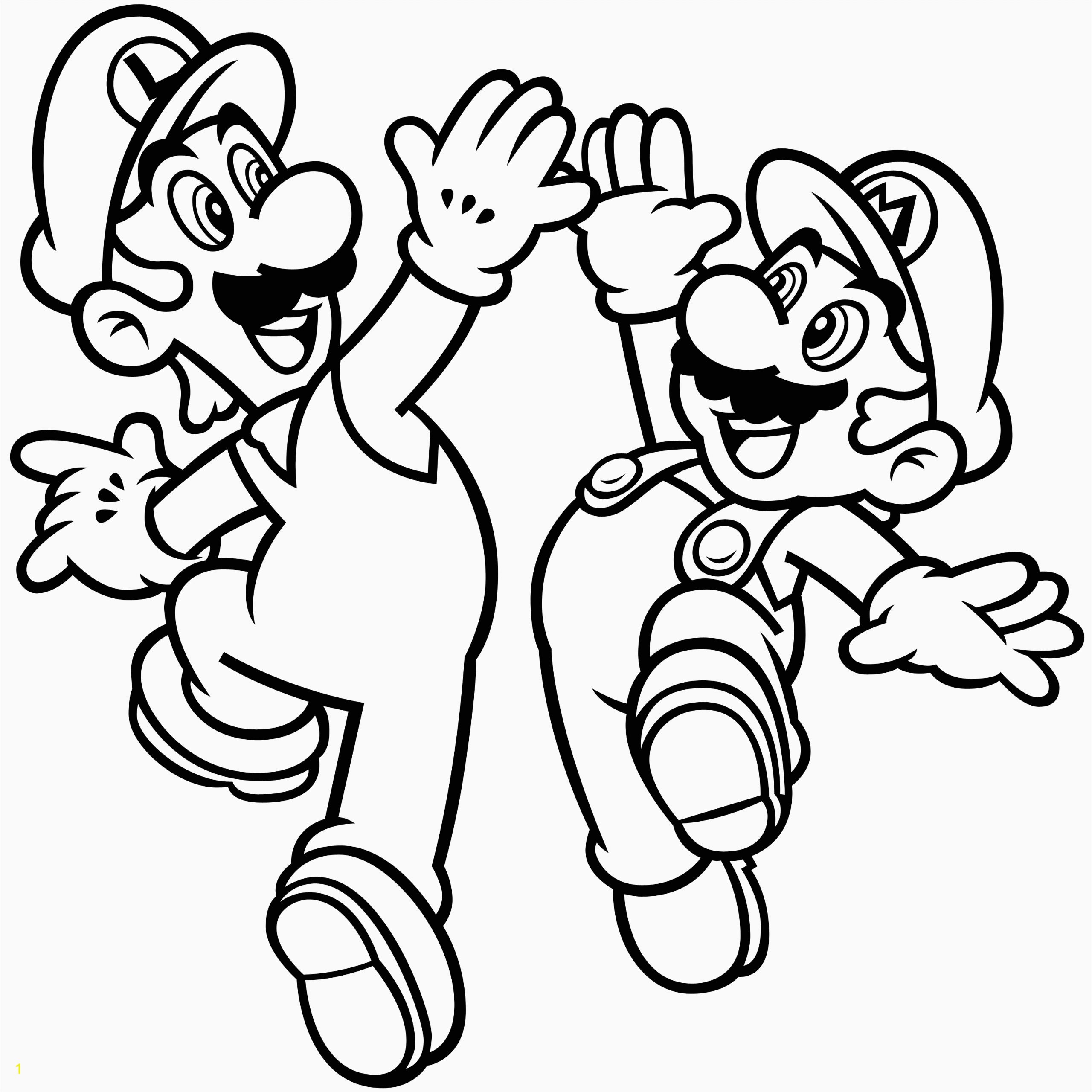 super mario coloring pages to print