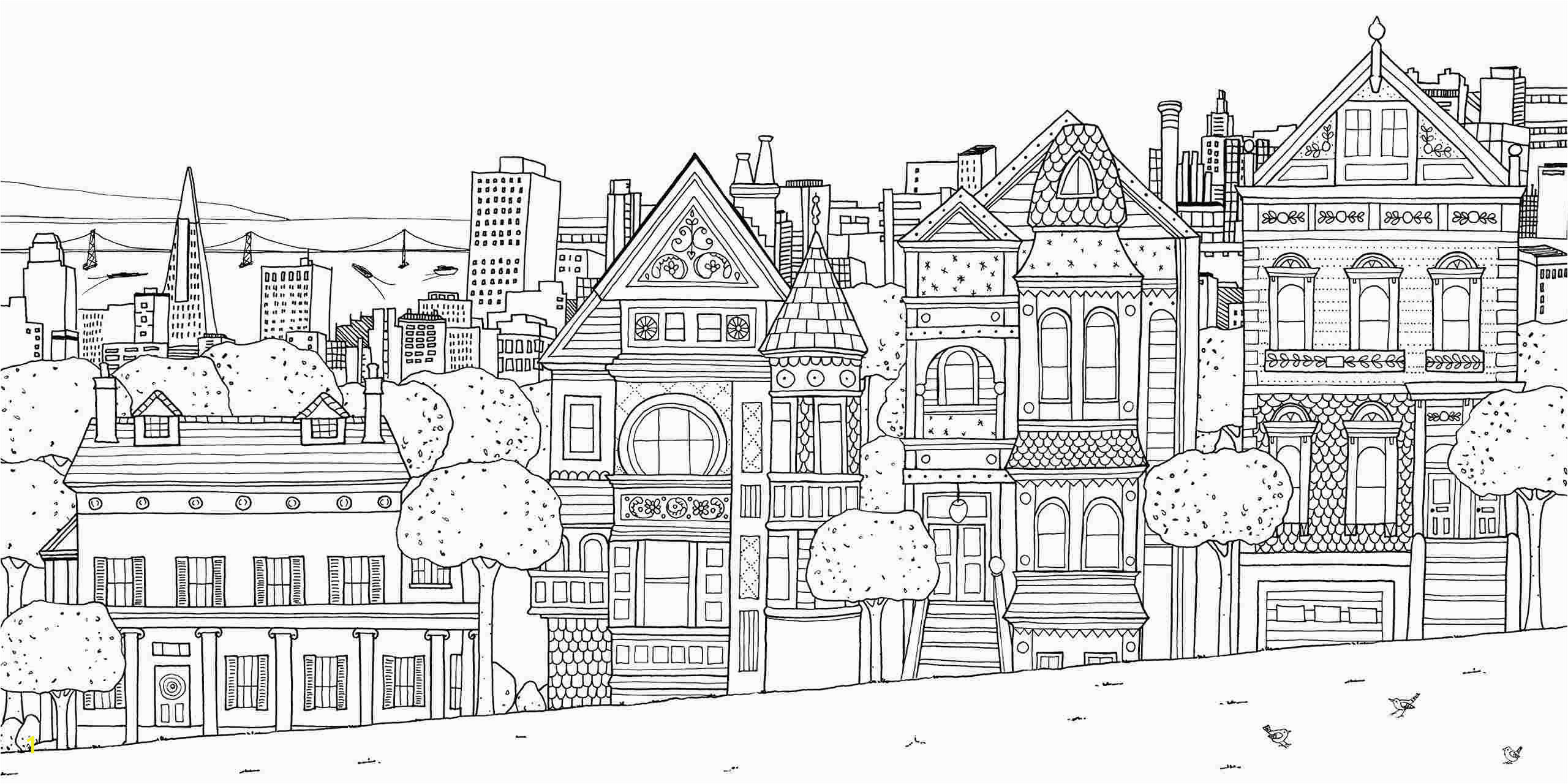 new york city coloring pages for kids