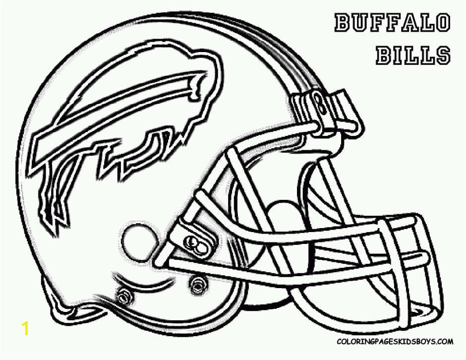 nfl football helmet coloring pages