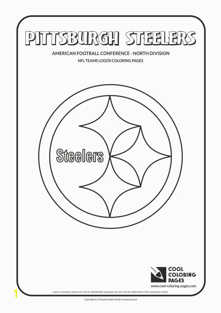 pittsburgh steelers nfl american football teams logos coloring pages