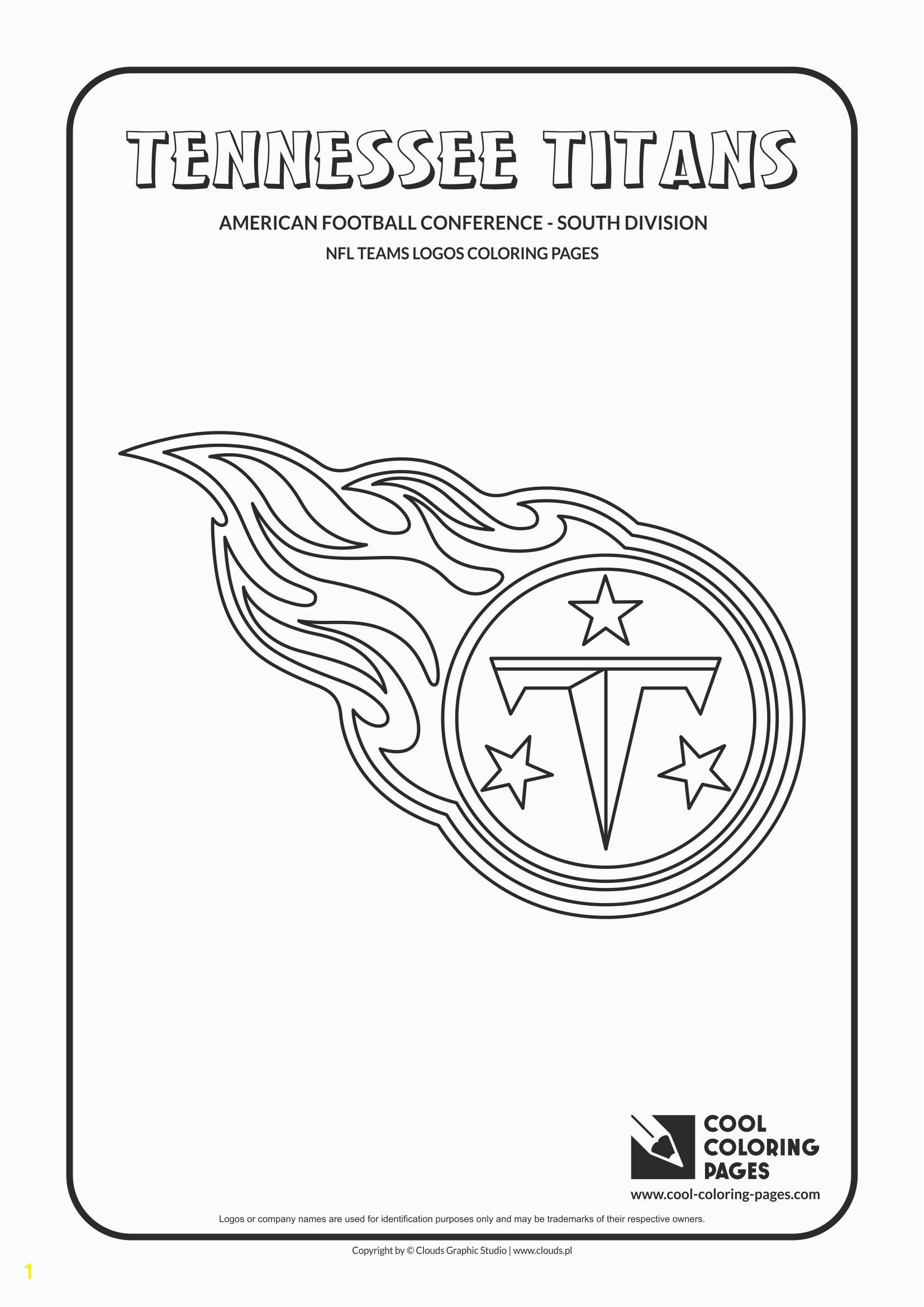 tennessee titans nfl american football teams logos coloring pages