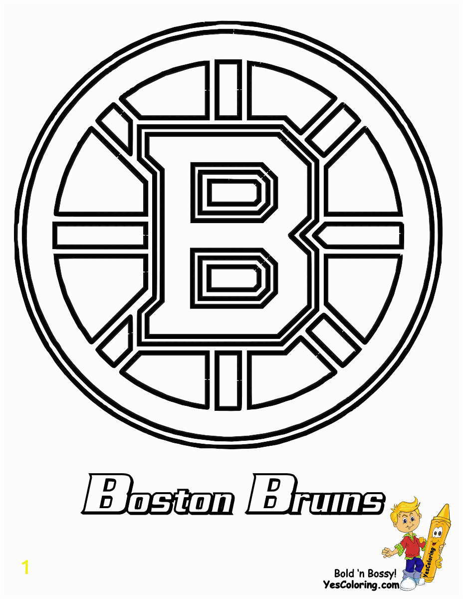 Nhl Hockey Team Logos Coloring Pages Hockey Coloring Pages to Print Of Favorite Power House