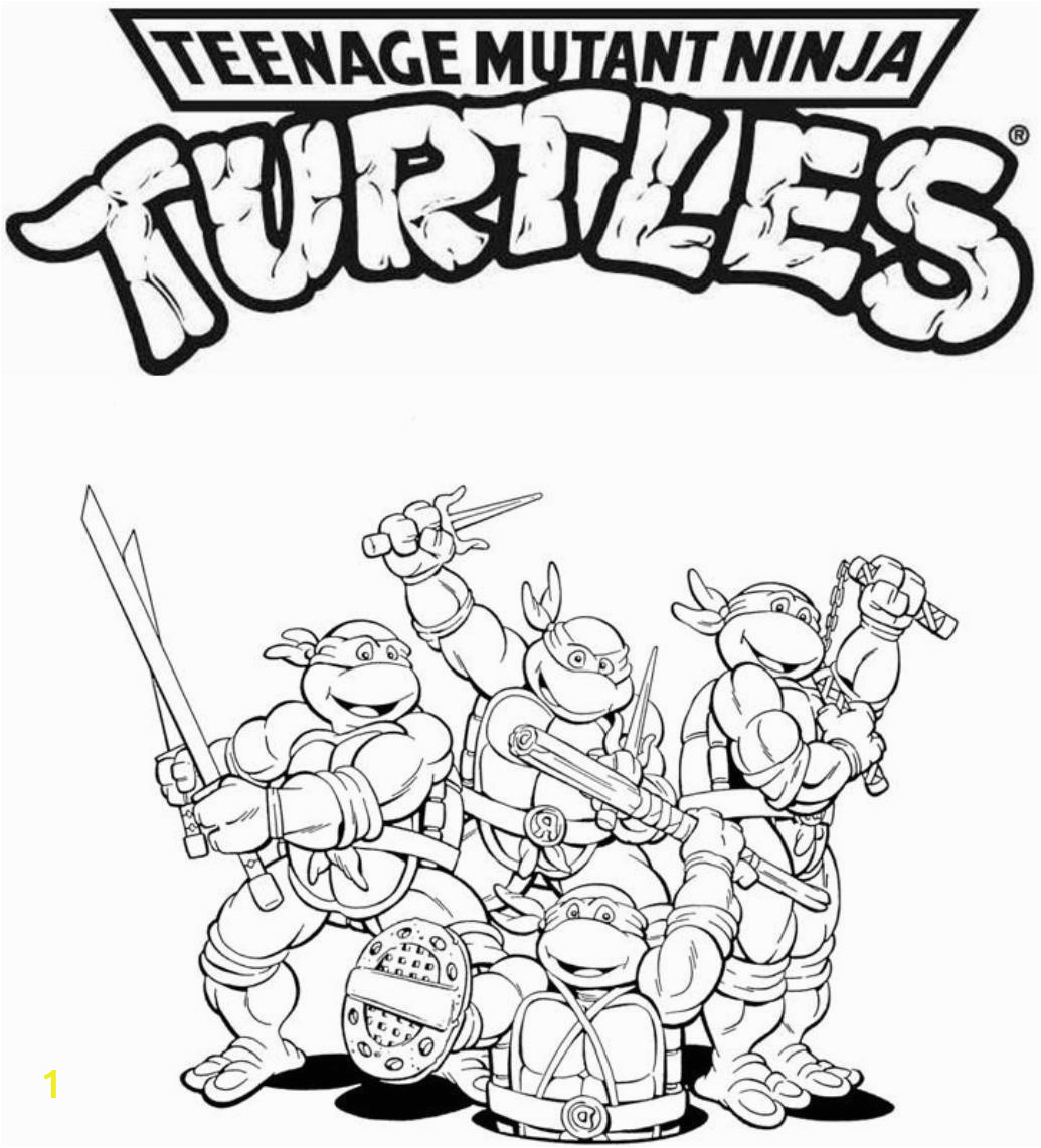 nickelodeon teenage mutant ninja turtles coloring pages