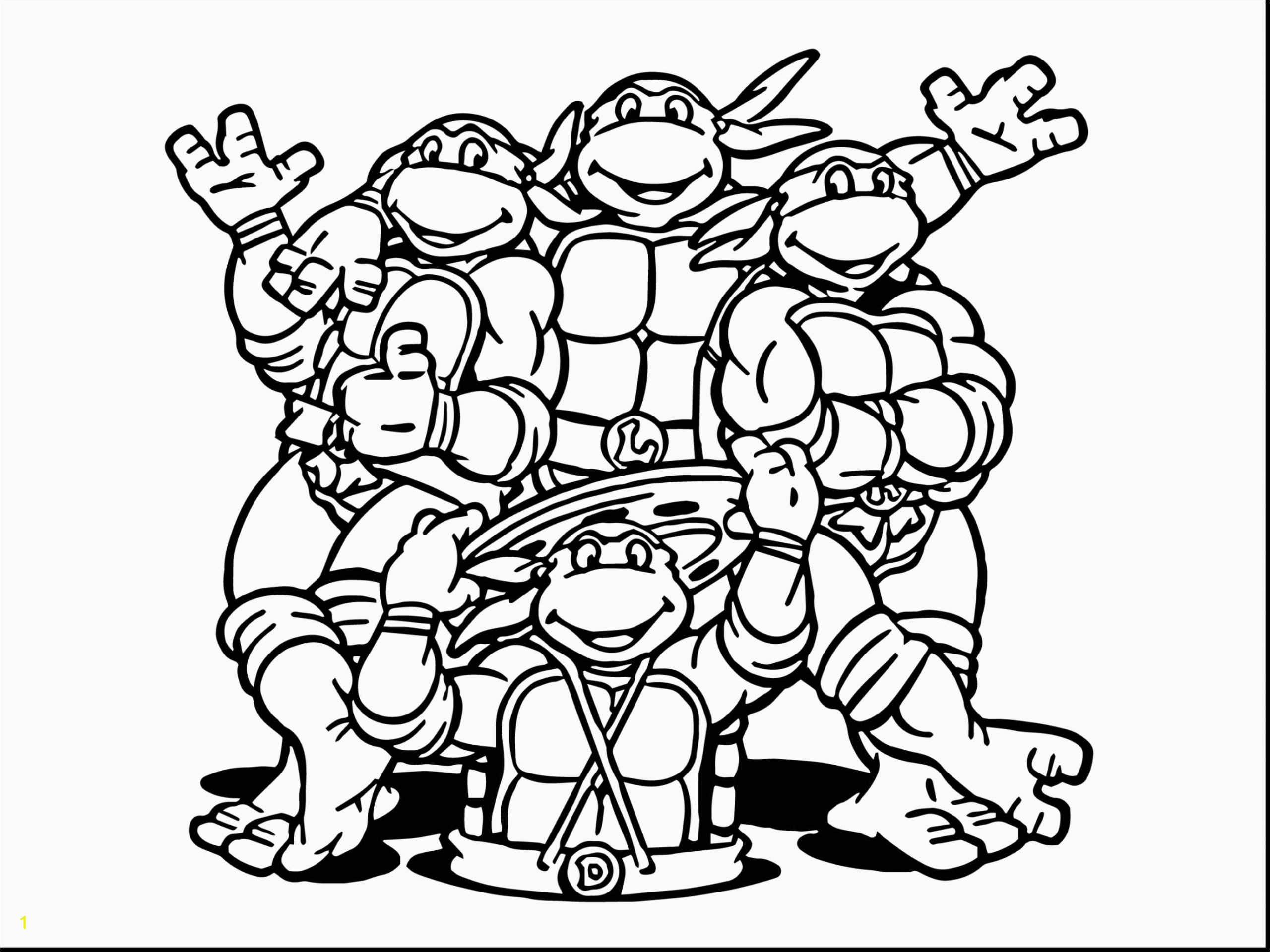Nickelodeon Teenage Mutant Ninja Turtles Printable Coloring Pages Teenage Mutant Ninja Turtles Coloring Pages Inspirational