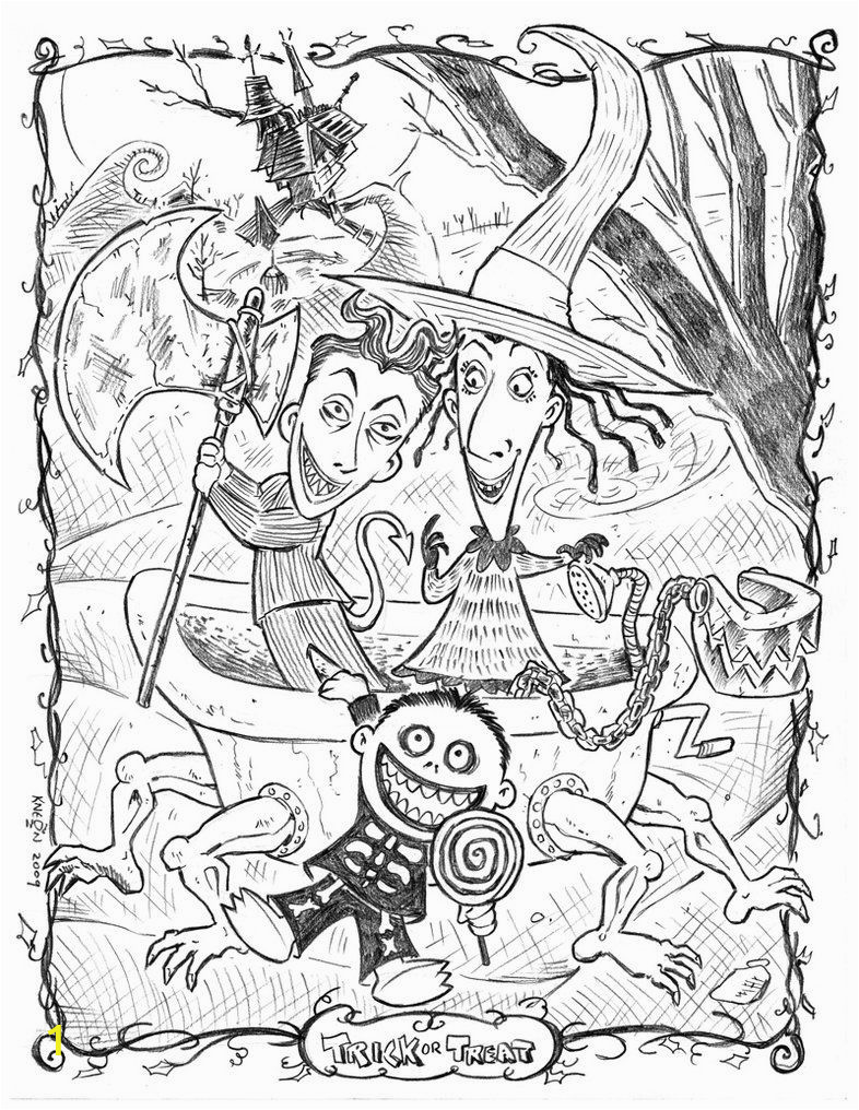 Nightmare before Christmas Adult Coloring Pages Nightmare before Christmas Art by Kneon Transitt