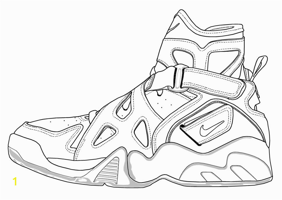 air force 1 coloring pages