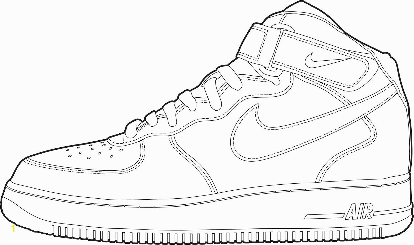 537 nike air force 1 malvorlage coloring and malvorlagan 4279