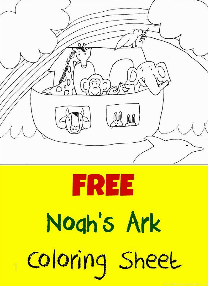 noahs ark coloring page