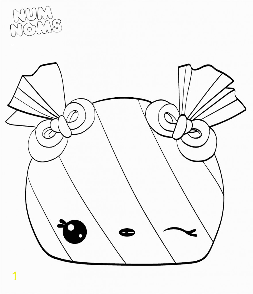 num noms coloring pages