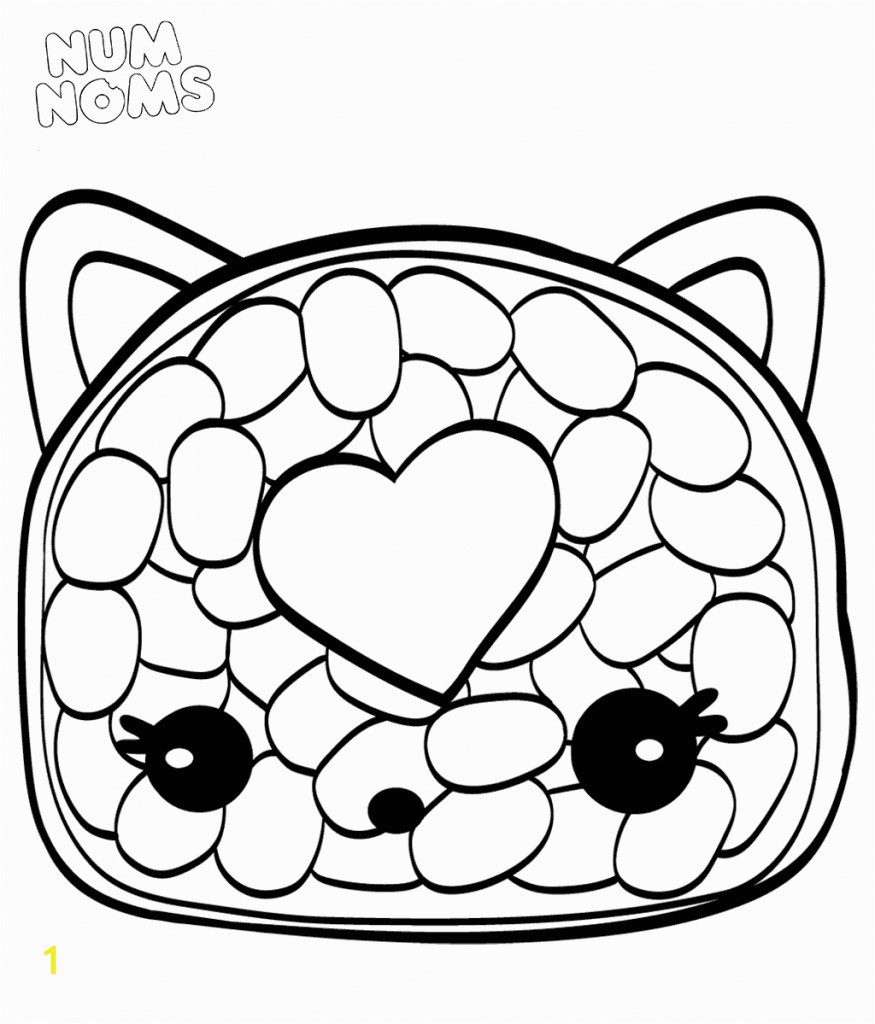 num noms coloring pages