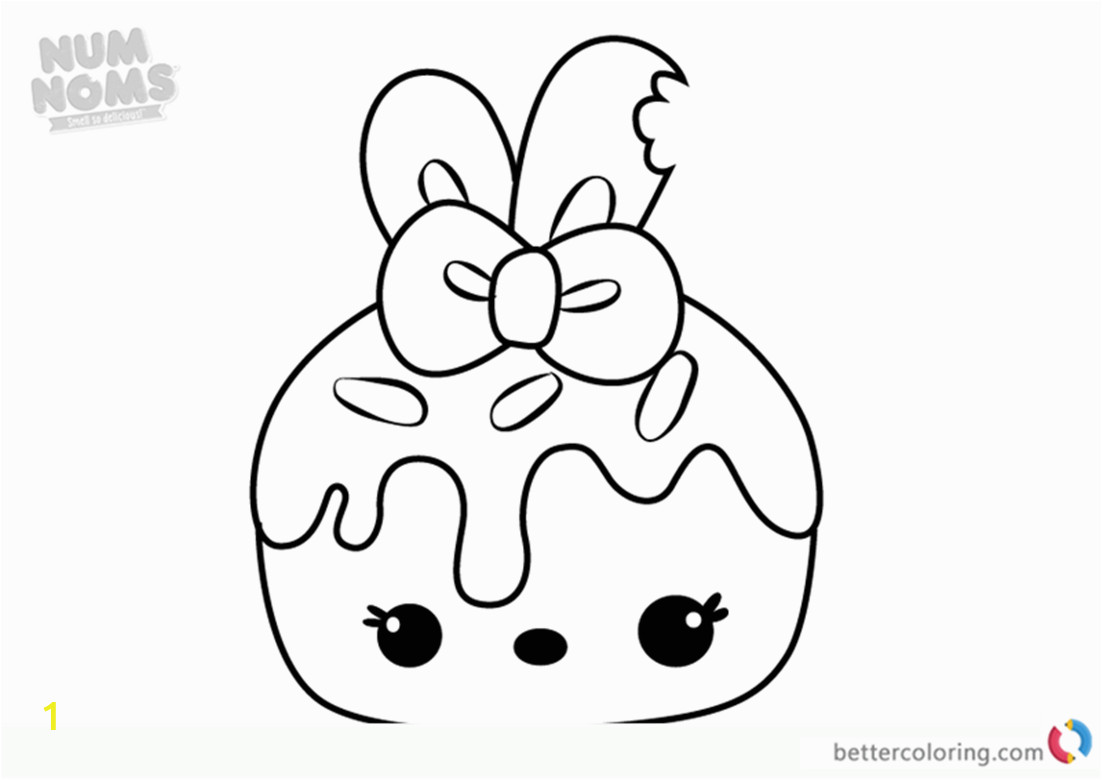 Num Nom Coloring Pages Black and White M Mallow Num Noms Coloring Book Series 2 Free Printable