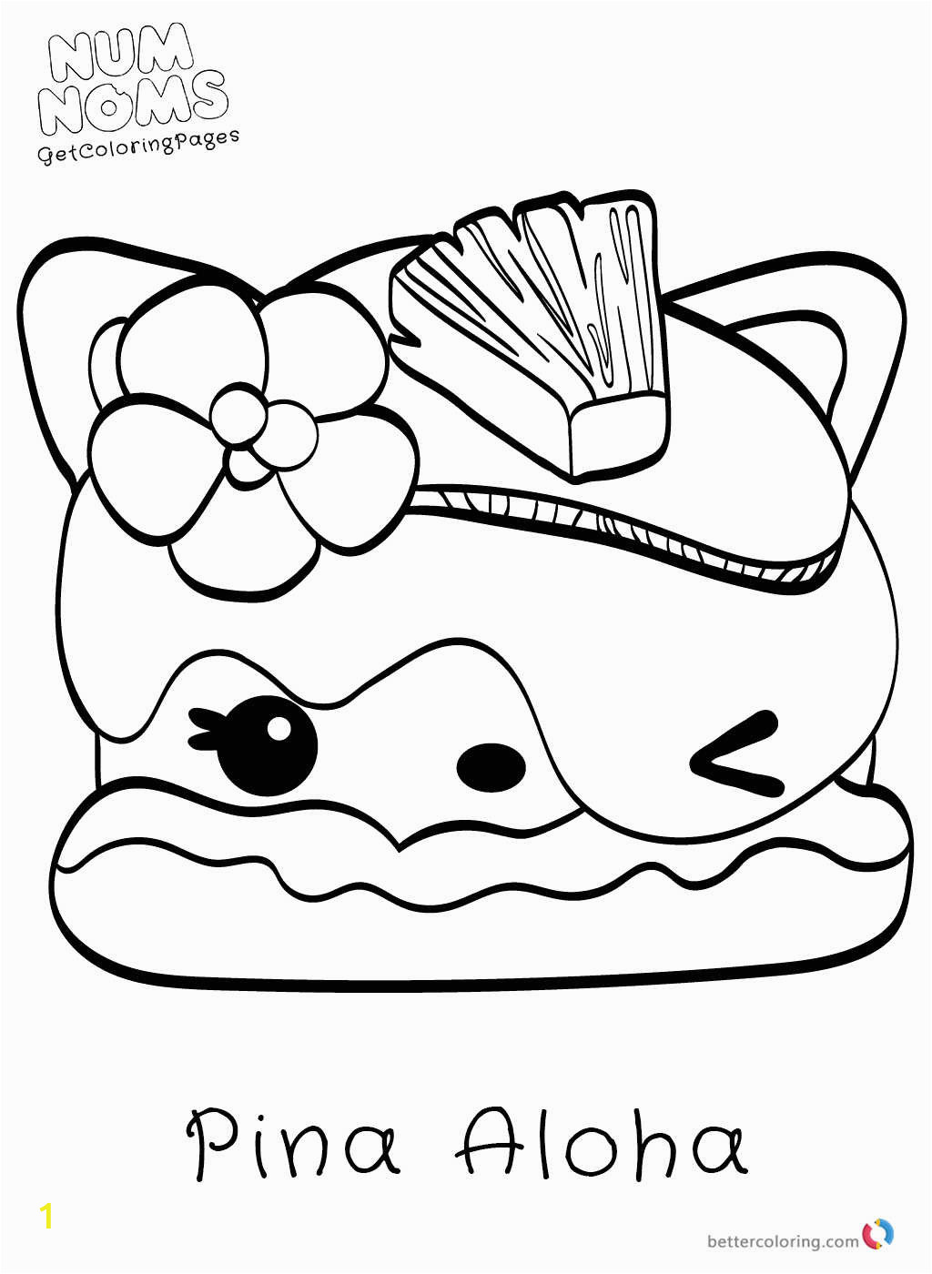 Num Nom Coloring Pages Black and White Num Noms Coloring Free Printable Coloring Pages