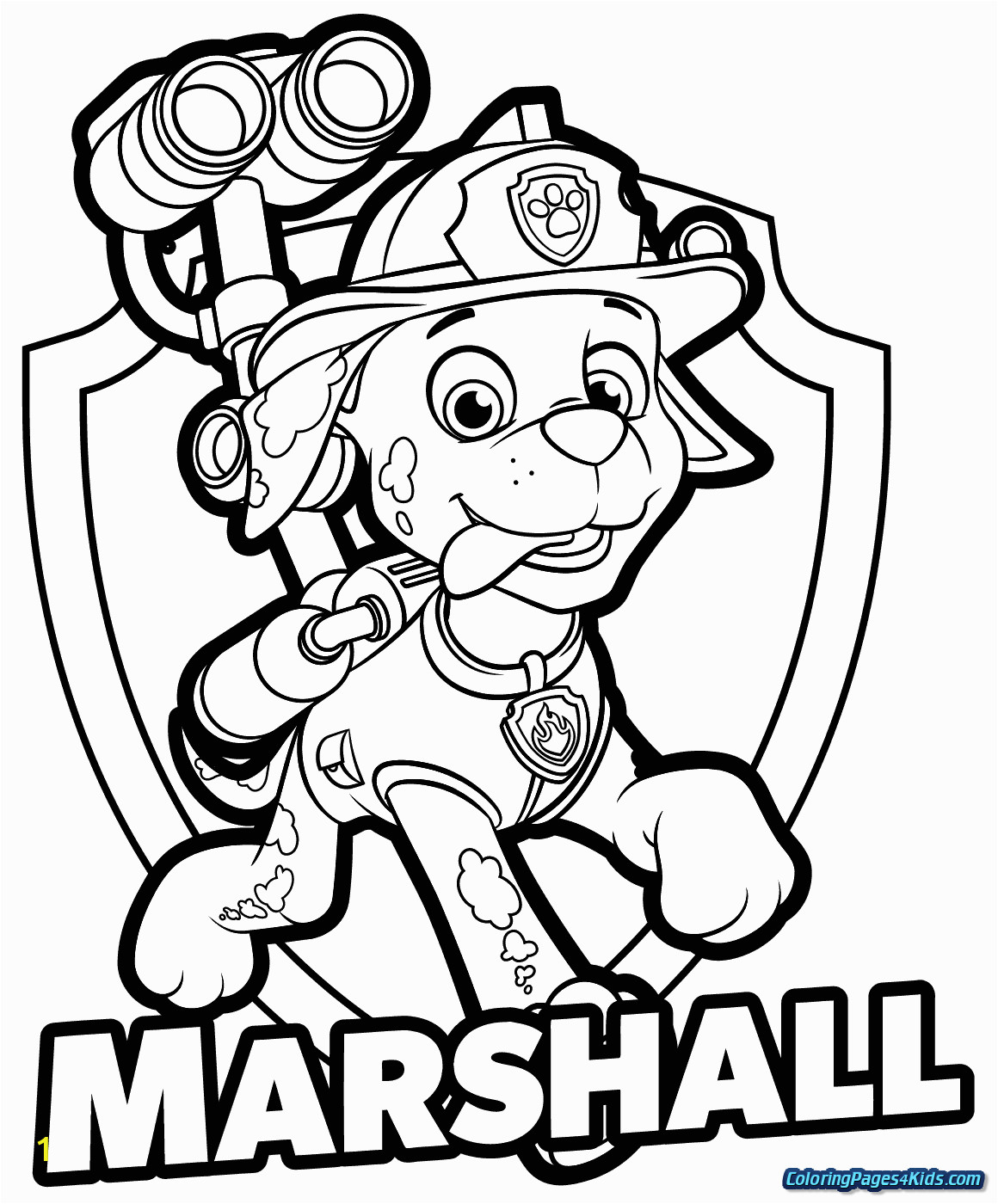 paw patrol coloring pages