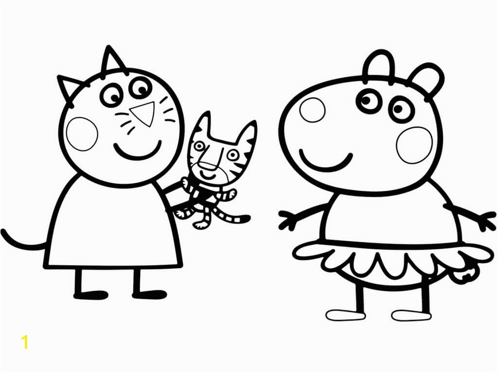 peppa pig george coloring pages