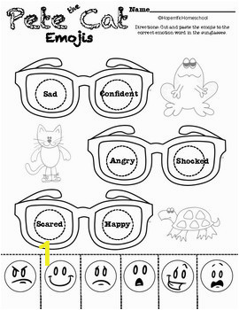 Pete the Cat and His Magic Sunglasses NO PREP Worksheets