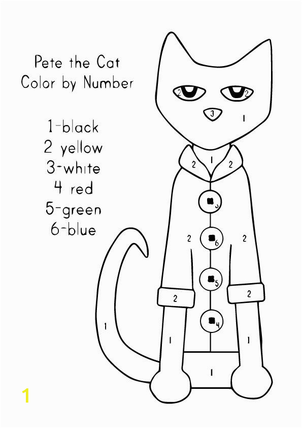 Pete the Cat and His Magic Sunglasses Coloring Page Print Coloring Image Momjunction