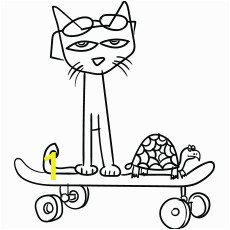 Pete the Cat and His Magic Sunglasses Coloring Page top 21 Free Printable Pete the Cat Coloring Pages Line