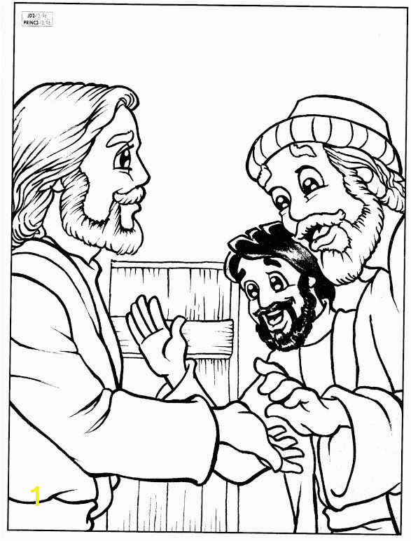 pages jesus and peter andrew meet sketch templates