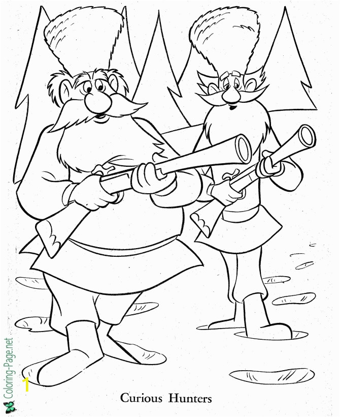 Peter and the Wolf Coloring Pages Peter and the Wolf Coloring Pages Fairy Tale