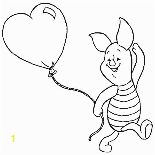 7 winnie pooh coloring pages piglet