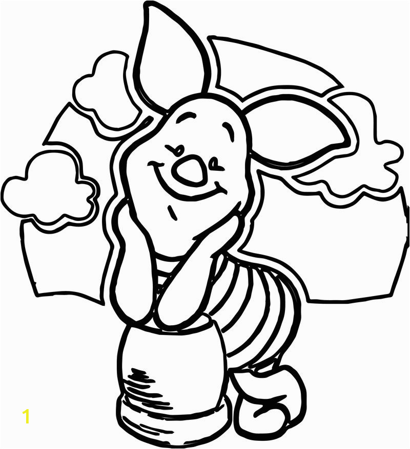 baby piglet from winnie the pooh coloring page