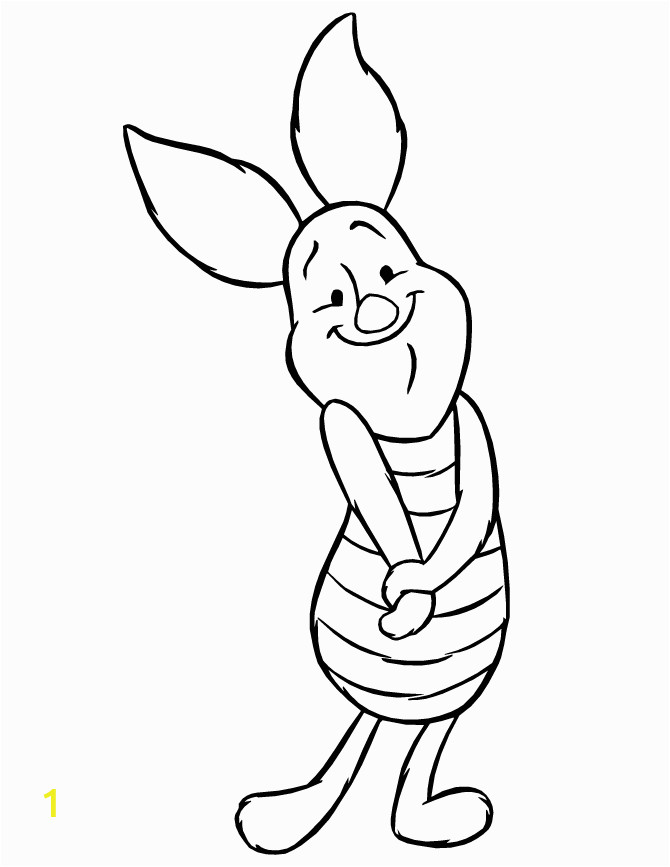 Piglet From Winnie the Pooh Coloring Pages Winnie the Pooh and Piglet Coloring Pages Coloring Home