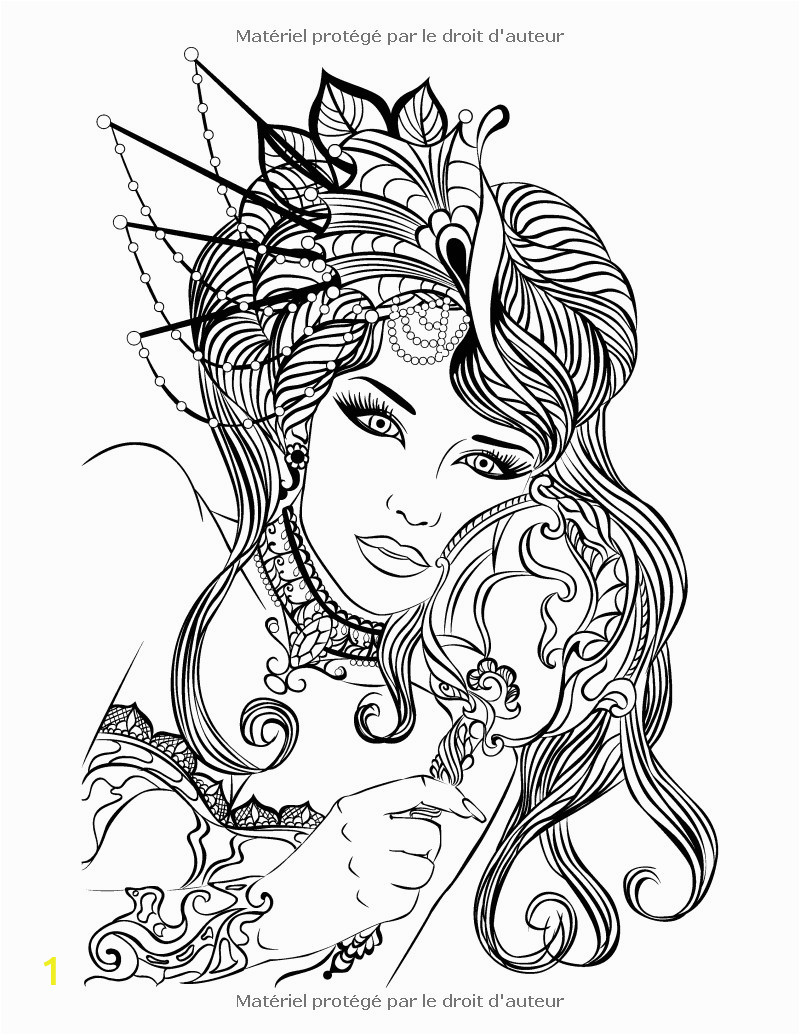 pin up girl coloring pages