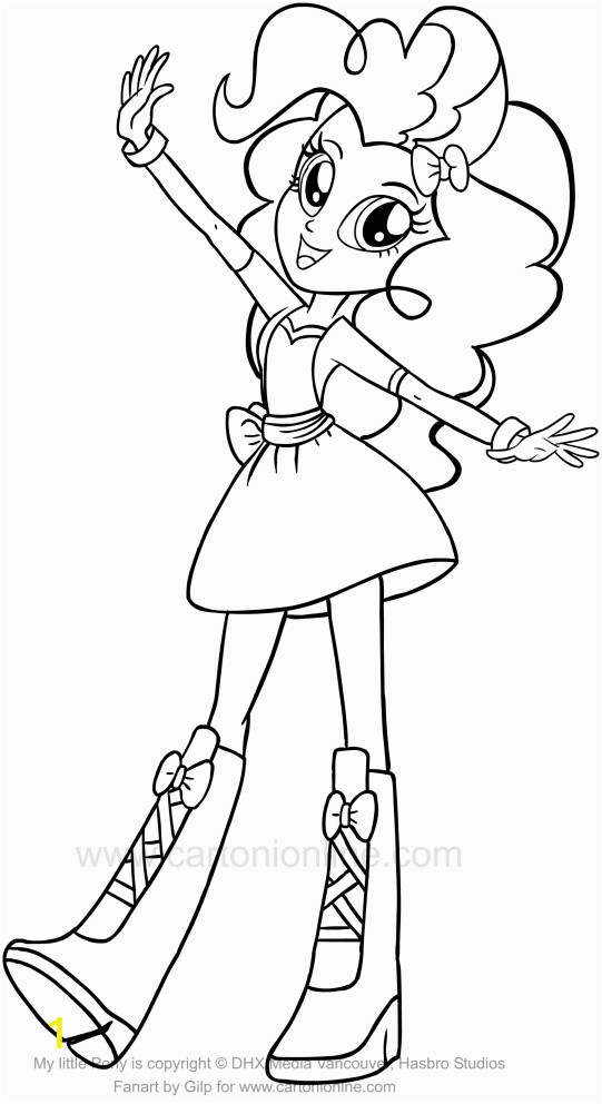Pinkie Pie Equestria Girl Coloring Pages Drawing Pinkie Pie Equestria Girls Of the My Little Pony