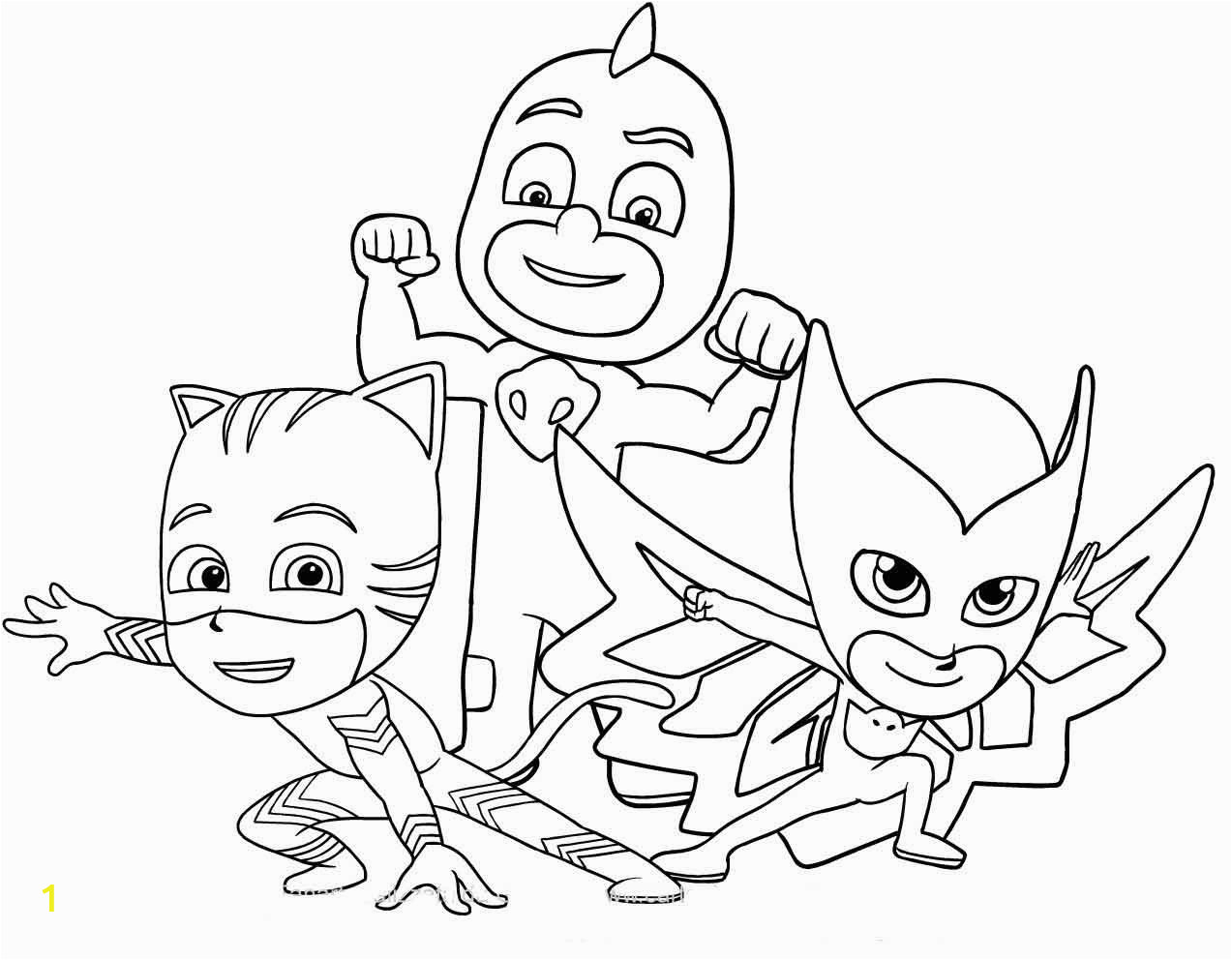 printable pj masks coloring pages games free for kids to print pictures