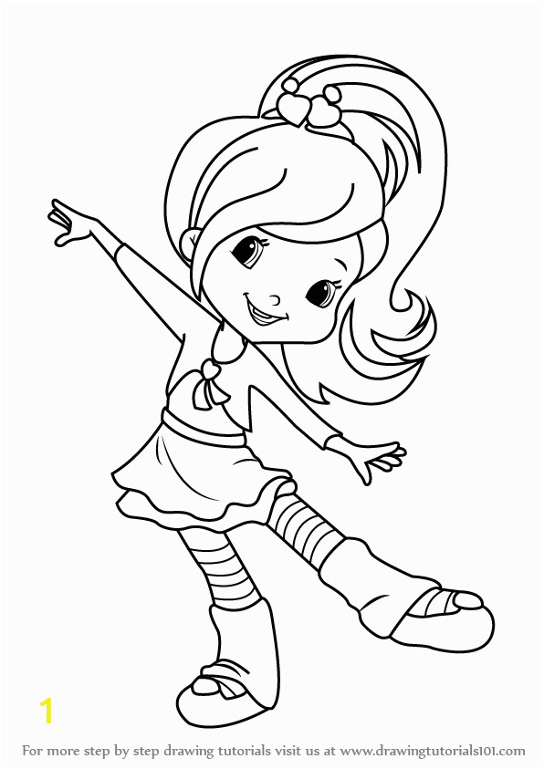 Plum Pudding Strawberry Shortcake Coloring Pages Plum Drawing at Getdrawings