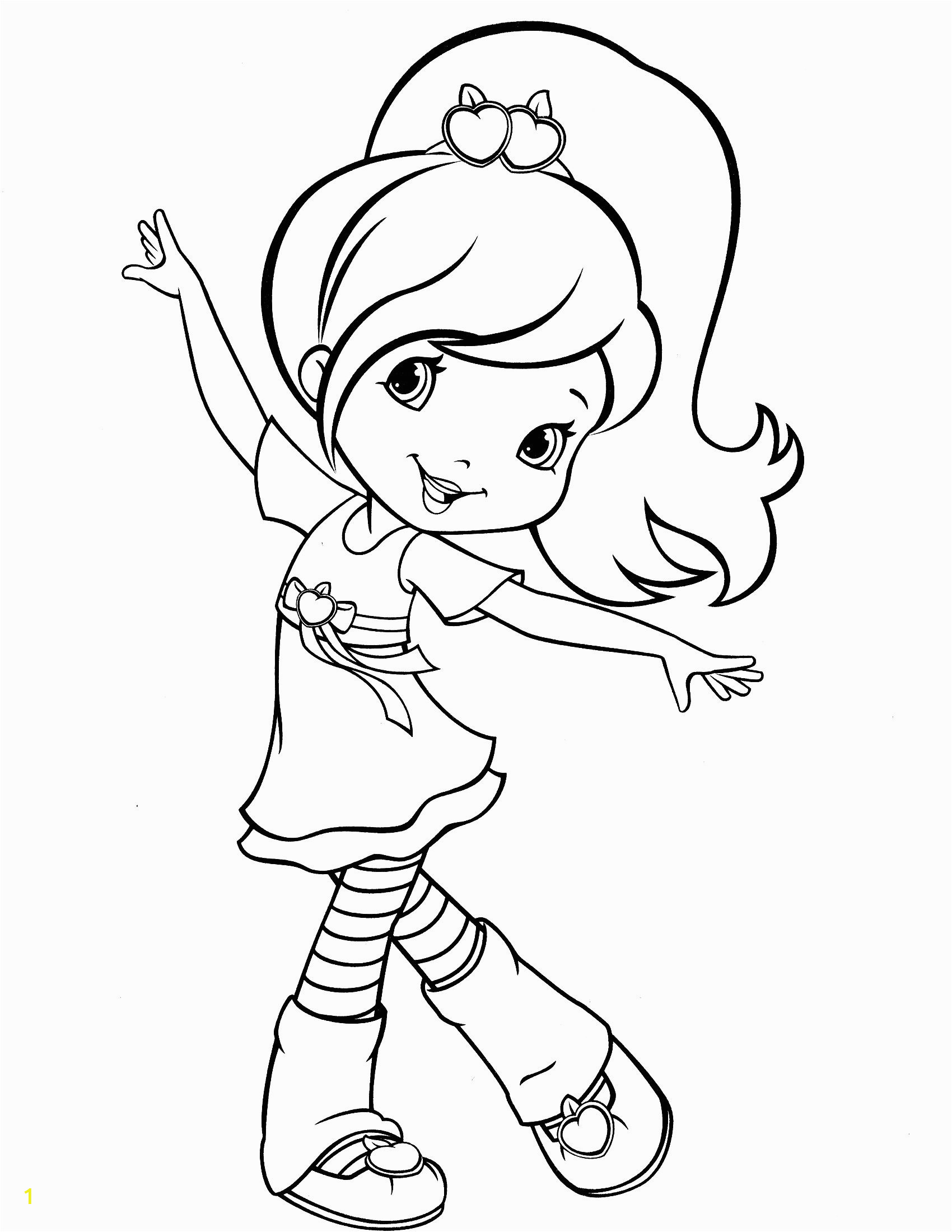 Plum Pudding Strawberry Shortcake Coloring Pages Plum Pudding Coloring Page