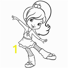 strawberry shortcake coloring pages