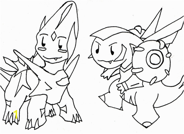 Baby Dialga and Palkia Lineart q=boost popular palkia lineart&qo=8