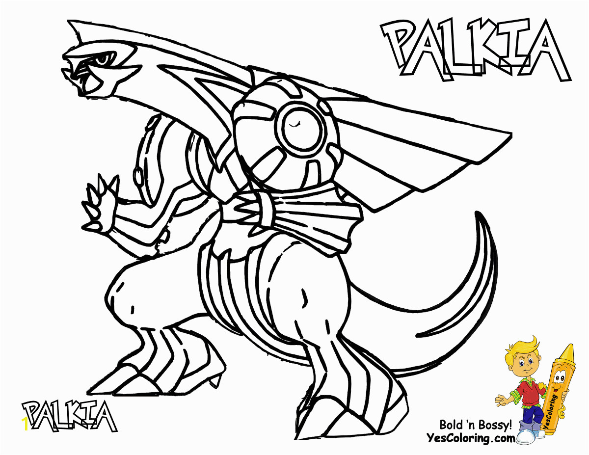 belle coloriage pokemon palkia et dialga