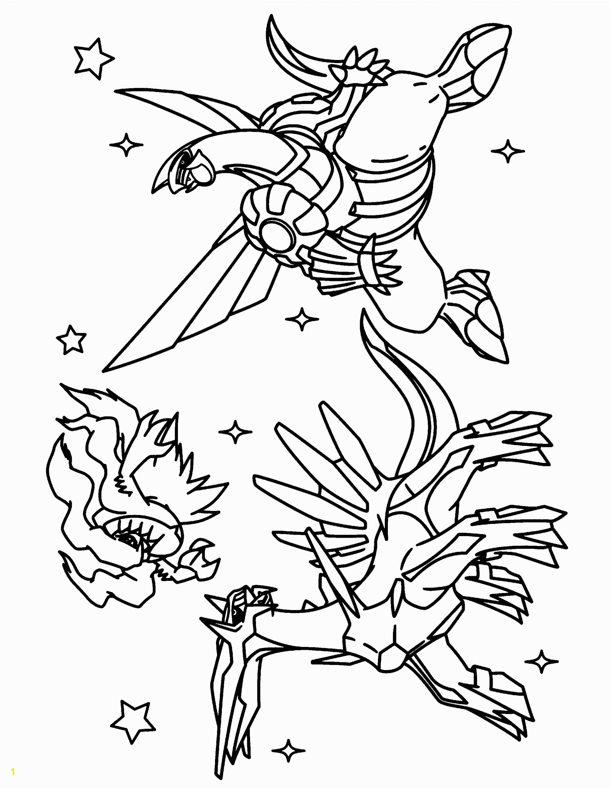 Pokemon Dialga and Palkia Coloring Pages Gallade Coloring Pages at Getcolorings
