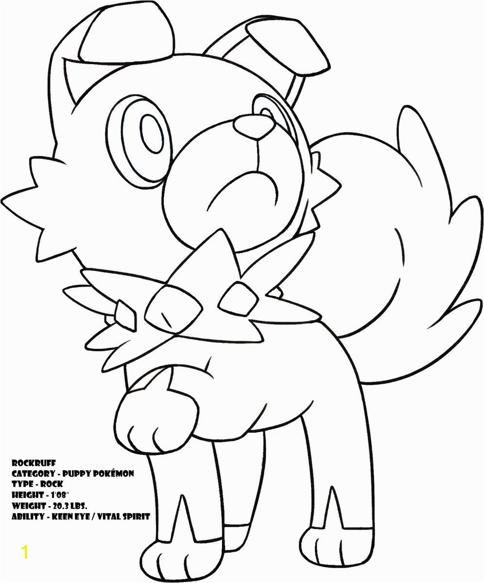 Pokemon Sun and Moon Coloring Pages Pokemon Coloring Pages Sun and Moon Coloring Pages for Kids