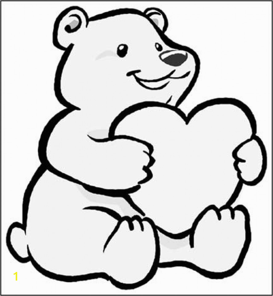 kids printable polar bear coloring pages free online p2s2s
