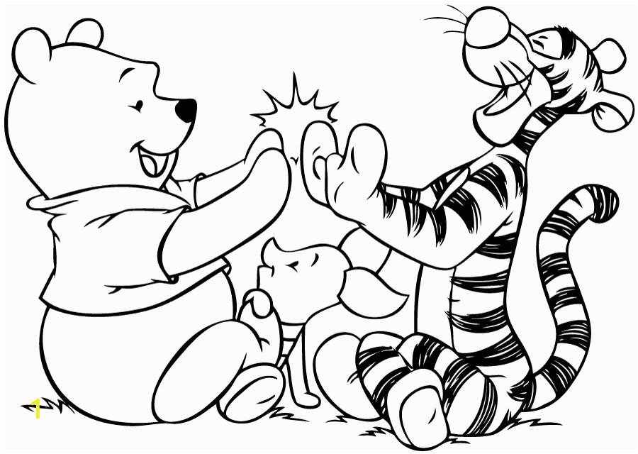 coloring pages winnie pooh