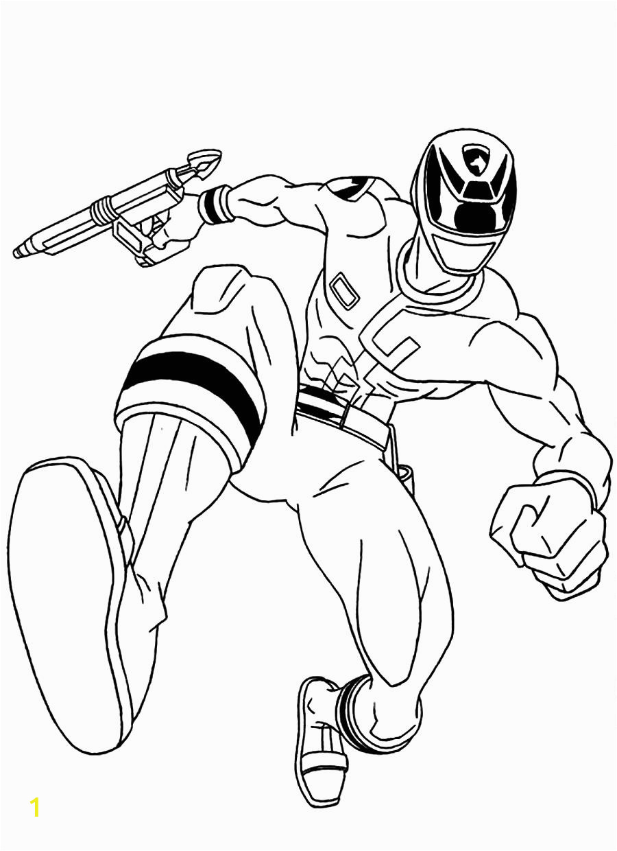 coloring pages for kids power rangers