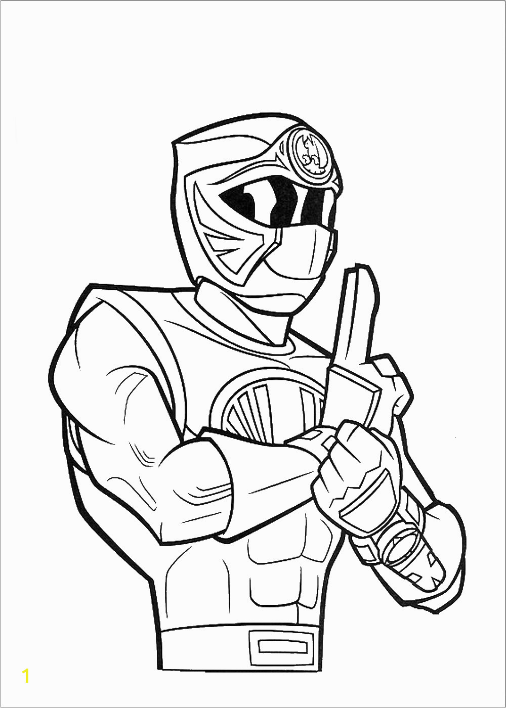 power rangers coloring pages