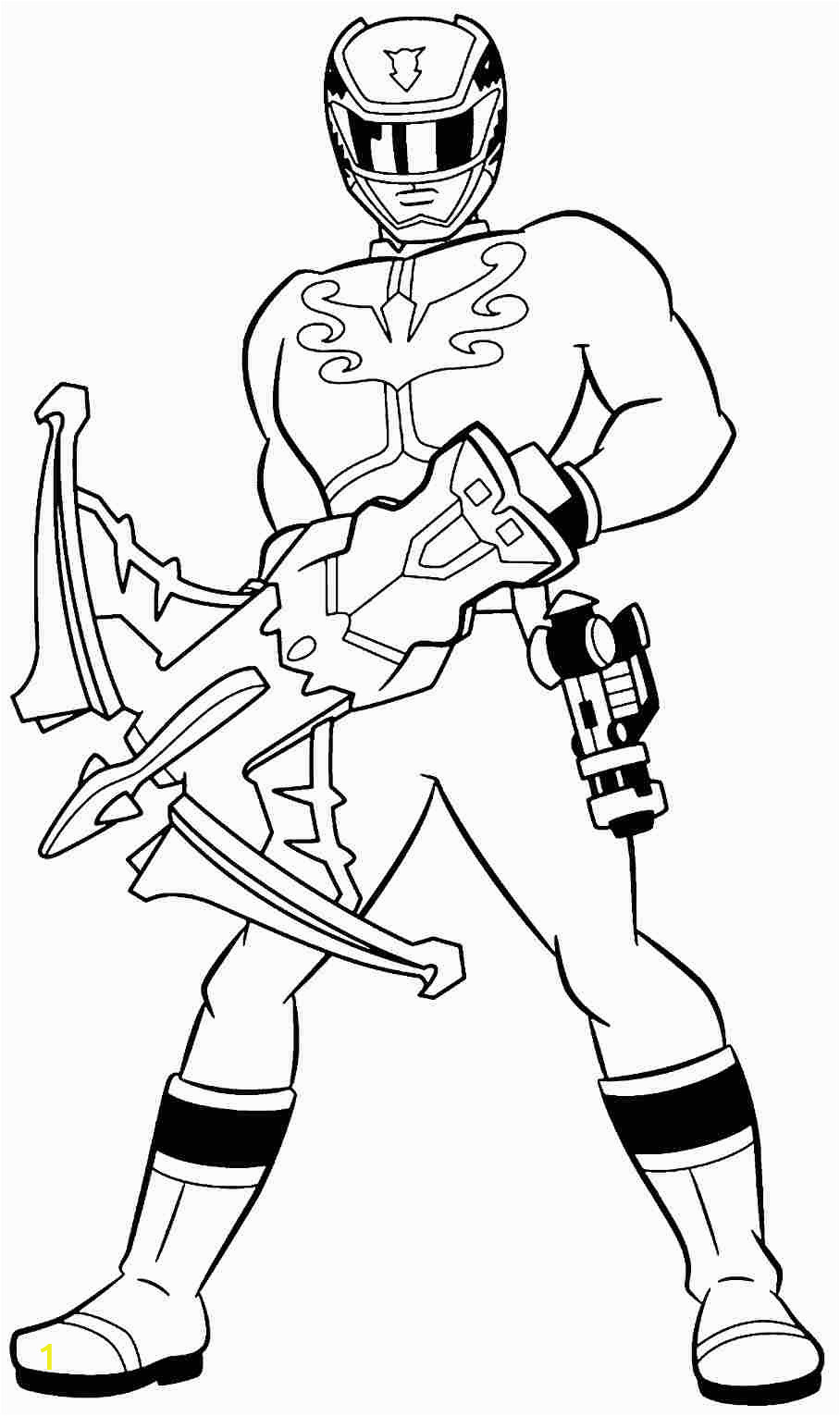 power rangers dino thunder coloring pages