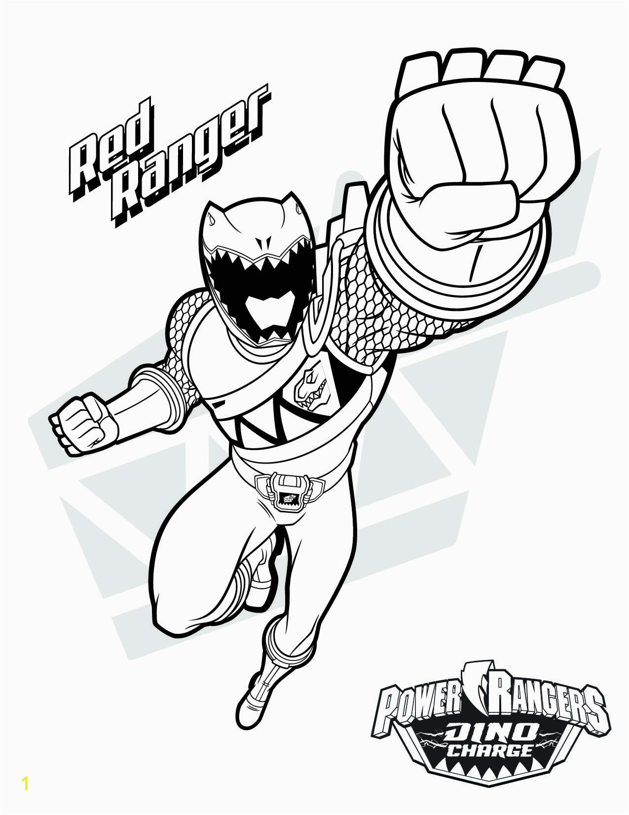 Power Rangers Dino Charge Gold Ranger Coloring Pages Gold Power Ranger Dino Charge Free Coloring Pages