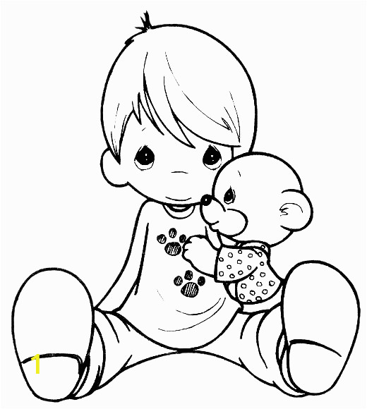 precious moments baby boy coloring pages