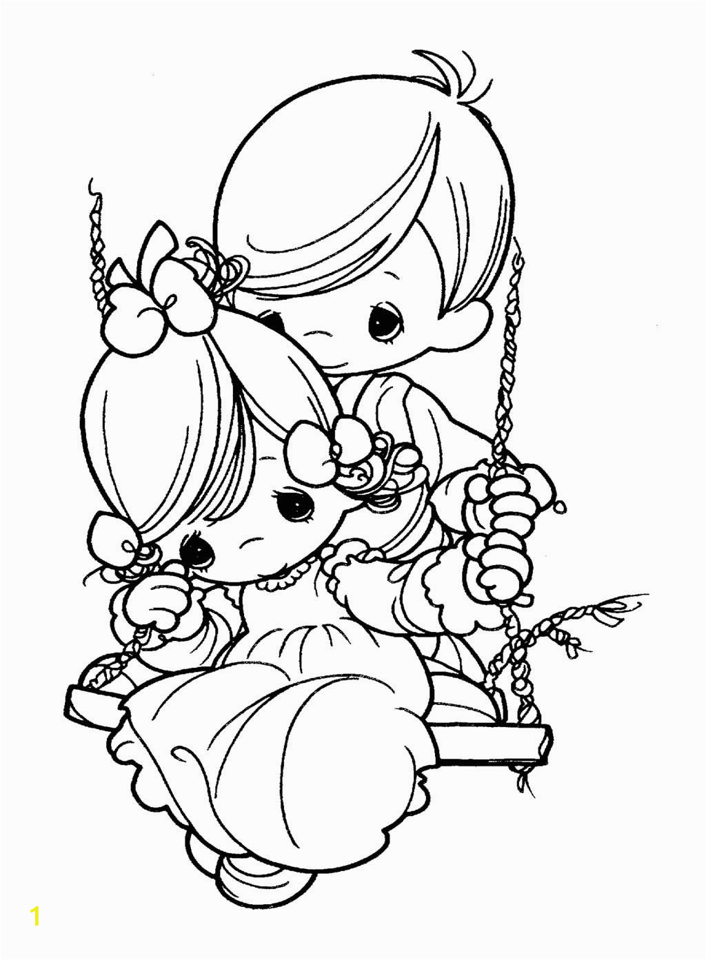 Precious Moments Coloring Pages for Adults Precious Moments Always with Coloring Pages for Kids