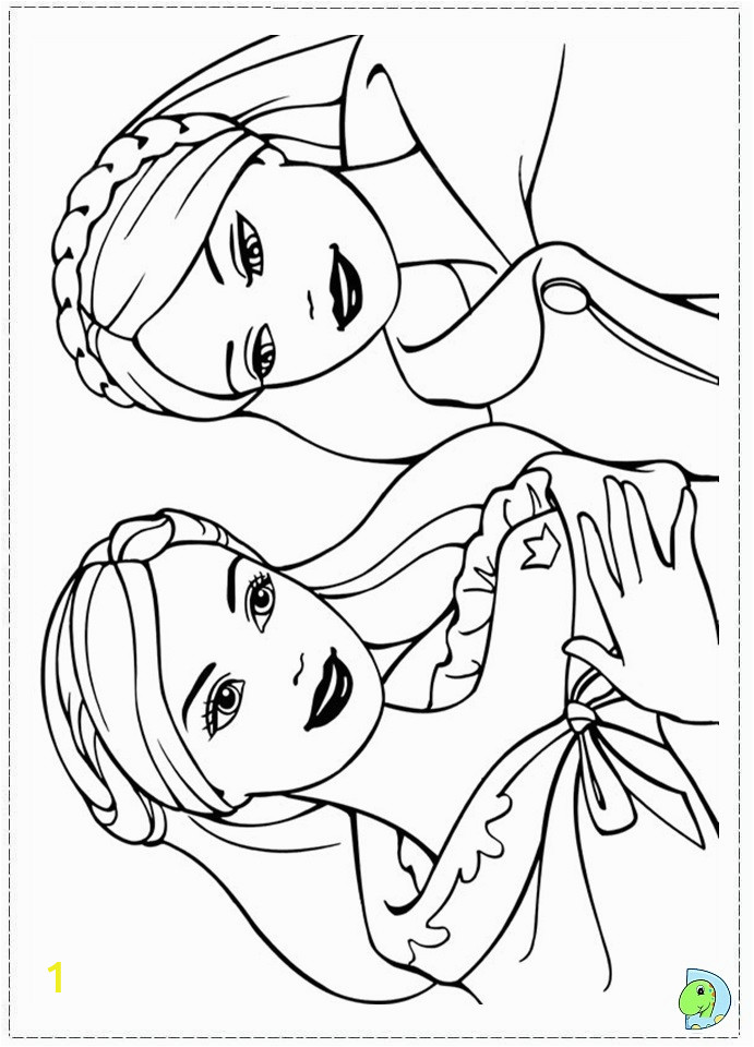 014 coloringBarbie princess pauper 14