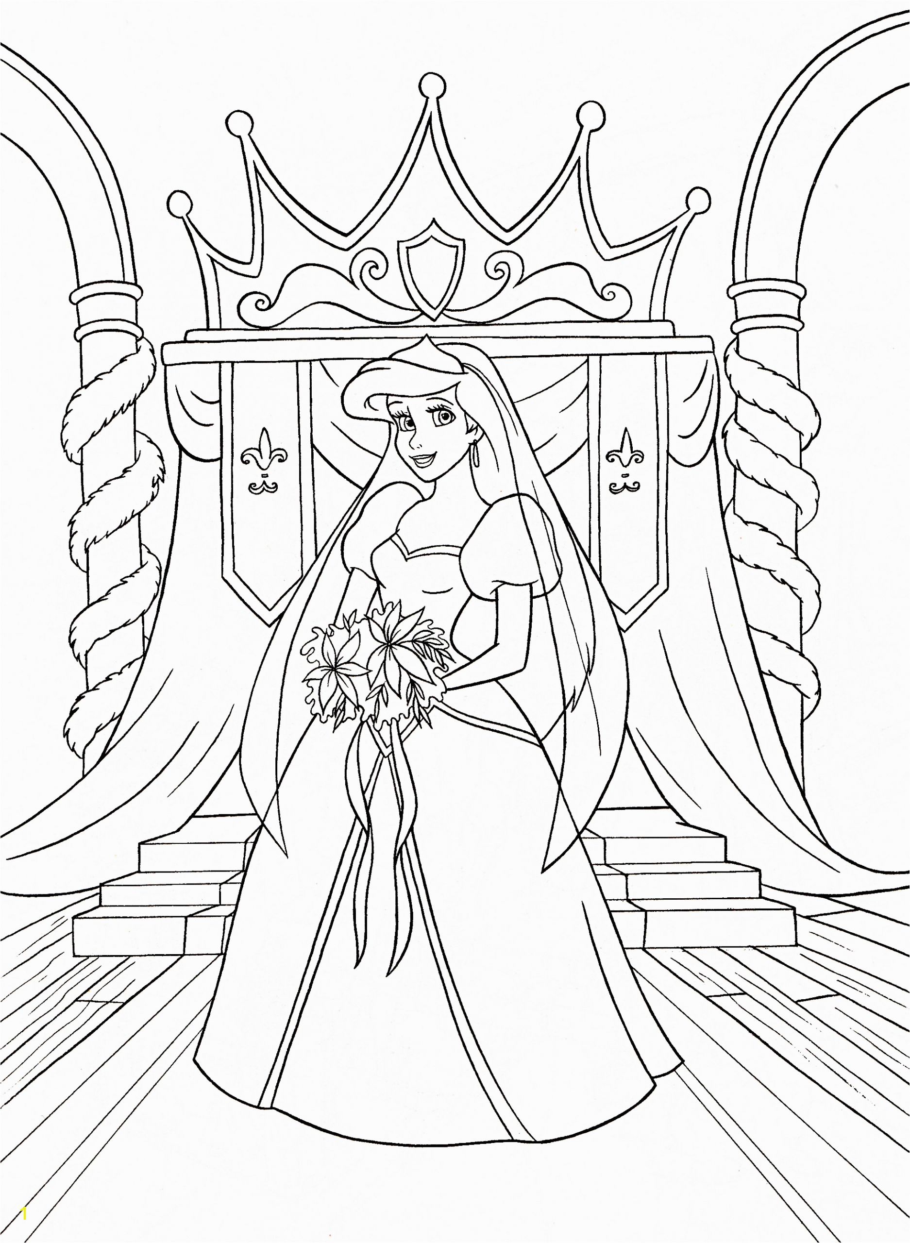 walt disney coloring pages princess ariel photo