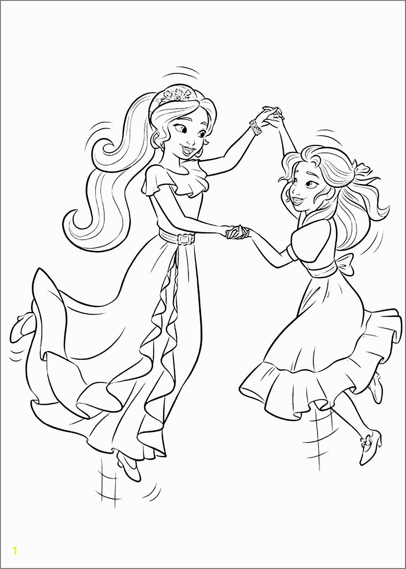 image=elena avalor Coloring for kids elena avalor 1