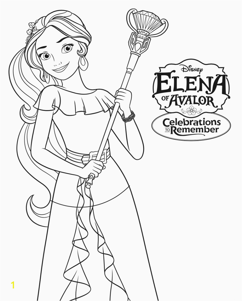 free printable coloring pages elena of