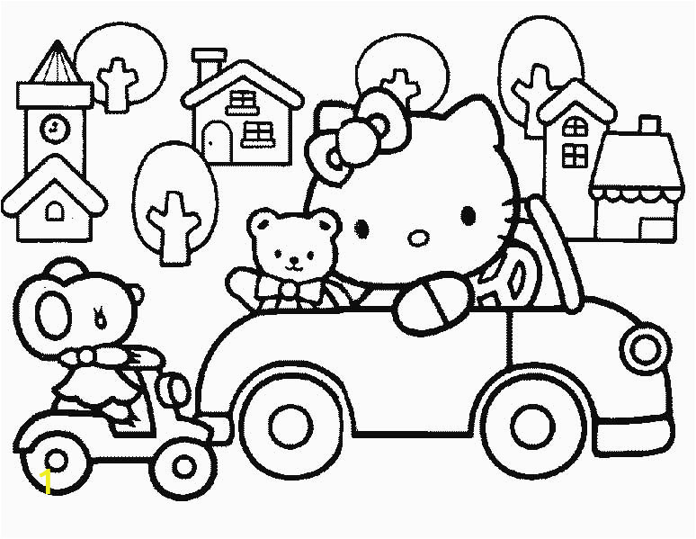 hello kitty and friends coloring pages